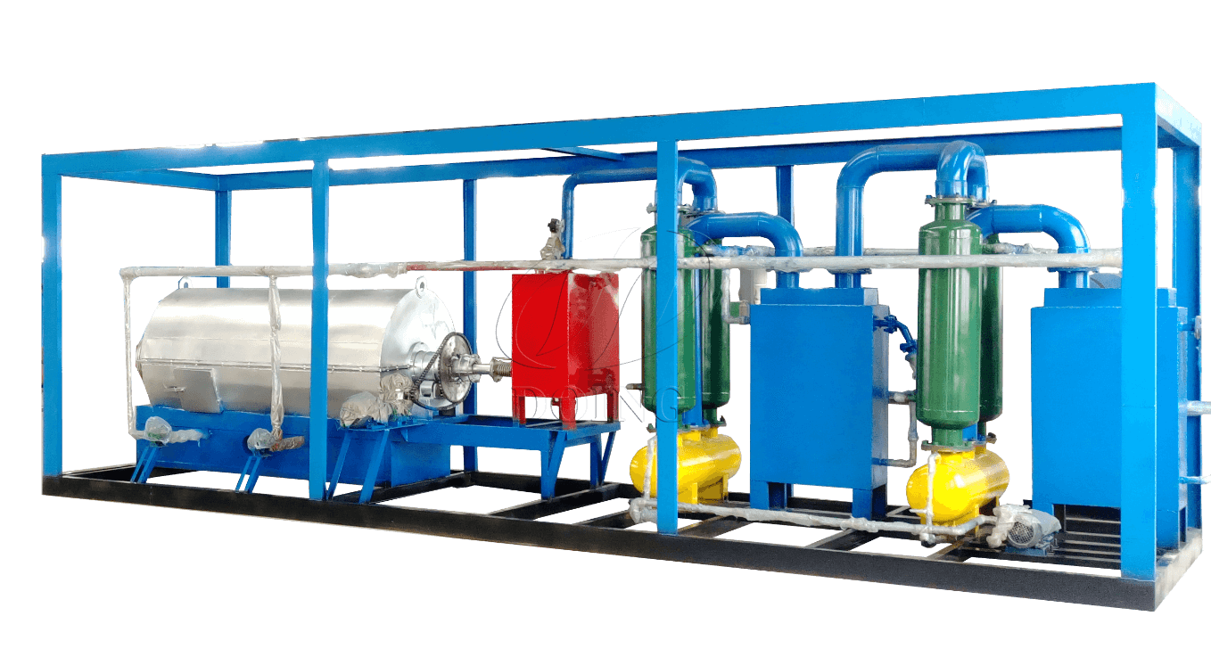 Mini Small Skid-mounted Pyrolysis Plant