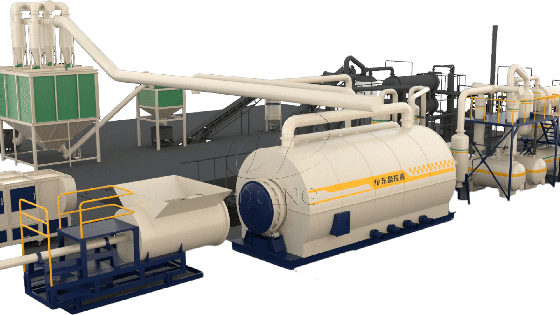 Batch Pyrolysis Plant