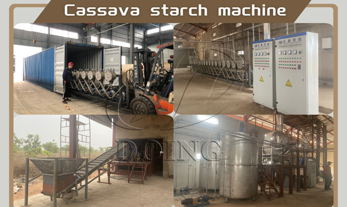 cassava starch machine