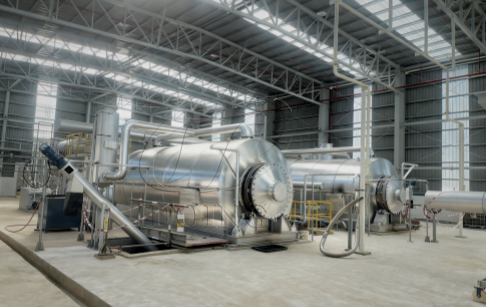 Компания DOING установила два 10-тонных полунепрерывных пиролизных комплекса нефтешлама в Малайзии